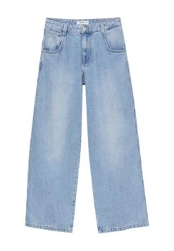 PULL & BEAR Low Waist SkaterJeans A ZampaLight Blue Denim Donna Jeans PUC21N0LV-K11 -Pull & Bear a21a57898e734b46b325349d0a6235be