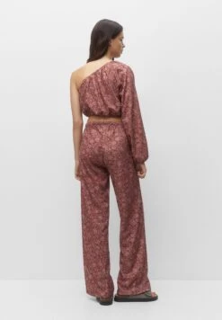 PULL & BEAR Asymmetric - Camicetta - Red -Pull & Bear a28bca9ea1bd4a189ff8d9cc39e0396d