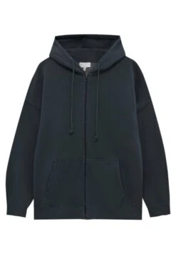 PULL & BEAR Felpa Con ZipMottled Dark Grey Donna Felpe PUC21J0Q4-C11 -Pull & Bear a300ba3411a447e58ef835c3448b06ac