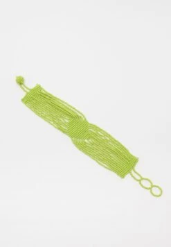 PULL & BEAR Wide With Green BeadsBraccialeGreen Donna Gioielli PUC51L0GR-M11 -Pull & Bear a317dc4d19eb4f2da1f57f4f8b9ad689