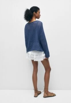 PULL & BEAR OpenMaglioneBlue Donna Maglieria PUC21I0OB-K11 -Pull & Bear a4c74c047eaa46a493e42f3dcbc48d47