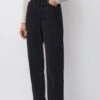 PULL & BEAR PaperbagJeans A SigarettaBlack Donna Jeans PUC21N0MN-Q11