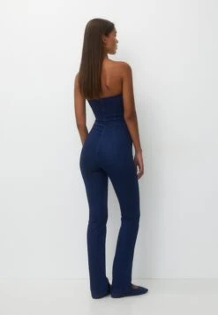 PULL & BEAR Strapless Tuta JumpsuitDark Blue Donna Tute Jumpsuit PUC21T0AJ-K11 -Pull & Bear a61a8ae191e6433ebdfc6db26634d168