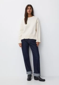 PULL & BEAR MaglioneWhite Donna Maglieria PUC21I0P8-A11 -Pull & Bear ab0528ea1e234220951e31fcd24606ef