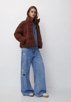 PULL & BEAR Puffer Giacca InvernaleBrown Donna Giacche E Blazer PUC21U0GC-O11 -Pull & Bear ab3a213eb06d4033bb61260dcb4c96f6