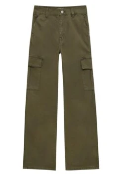 PULL & BEAR Pantaloni CargoKhaki Donna Pantaloni PUC21A0PE-N11 -Pull & Bear ab96c4dea2d443628050d1d5fccd330f