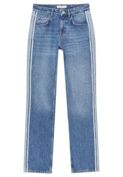 PULL & BEAR Mid-WaistJeans A SigarettaBlue Denim Donna Jeans PUC21N0MQ-K11 -Pull & Bear aca0a78625ac413994c4e5b4bc4c172d