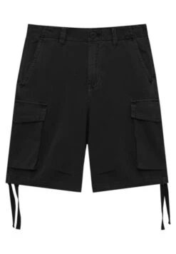 PULL & BEAR Bermuda ShortsBlack Donna Shorts PUC21S0DB-Q11 -Pull & Bear ad0760d765664253b4feefb01127cf4e