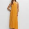 PULL & BEAR Long- Vestito Lungo - Orange -Pull & Bear aec577f10b2845e393fee2afcb8f9d1e