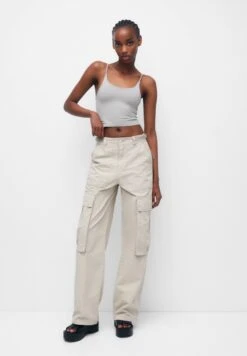 PULL & BEAR Pantaloni CargoStone Donna Pantaloni PUC21A0TU-C11 -Pull & Bear afc05173c34743418760a034551347a0