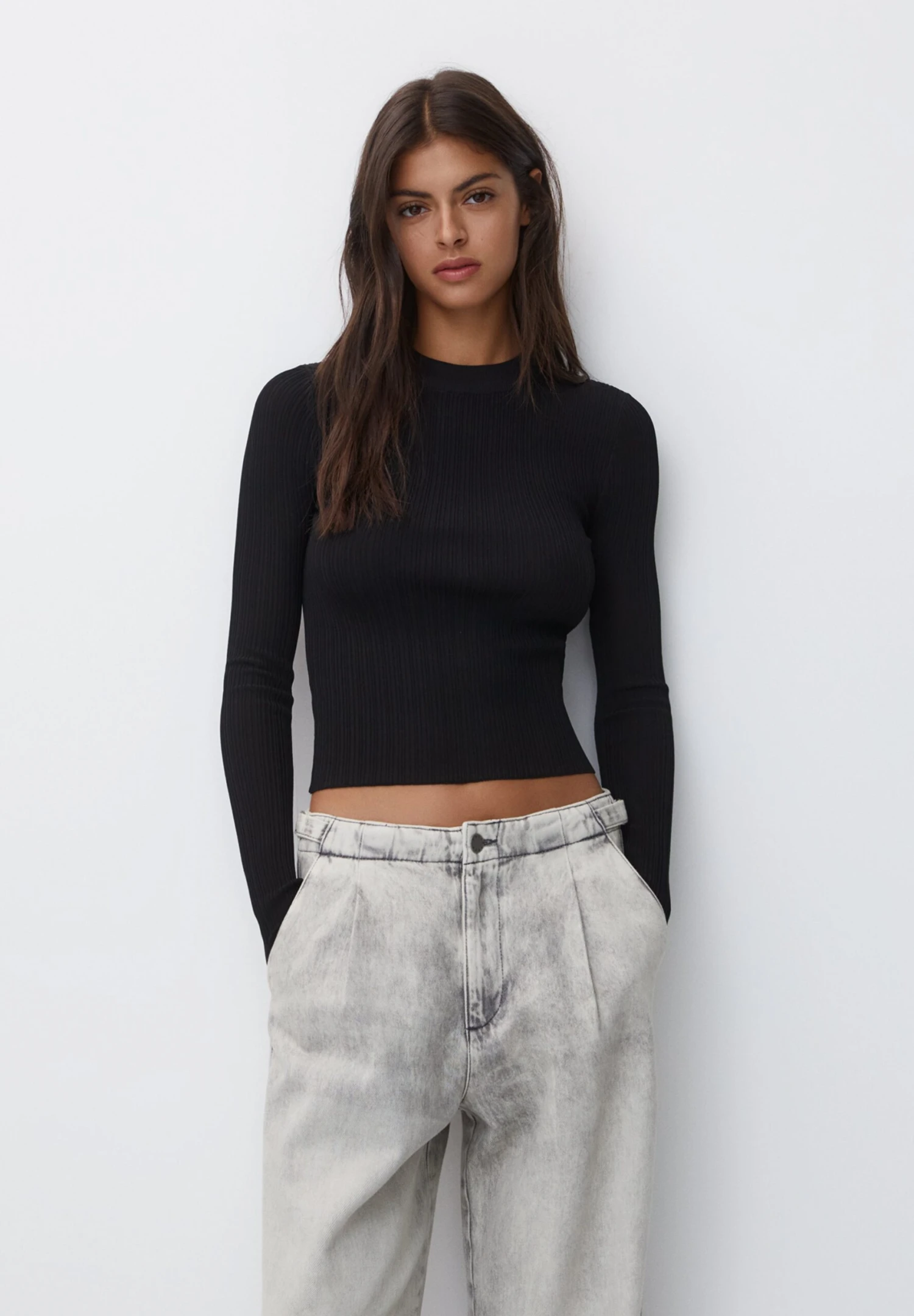 PULL & BEAR MaglioneBlack Donna Maglieria PUC21I0PB-Q11 3 PULL & BEAR MaglioneBlack Donna Maglieria PUC21I0PB-Q11