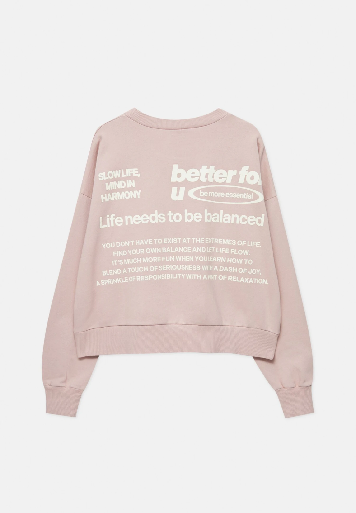 PULL & BEAR With Slogan FelpaPink Donna Felpe PUC21I0OQ-J11 9 PULL & BEAR With Slogan FelpaPink Donna Felpe PUC21I0OQ-J11 - immagine 7
