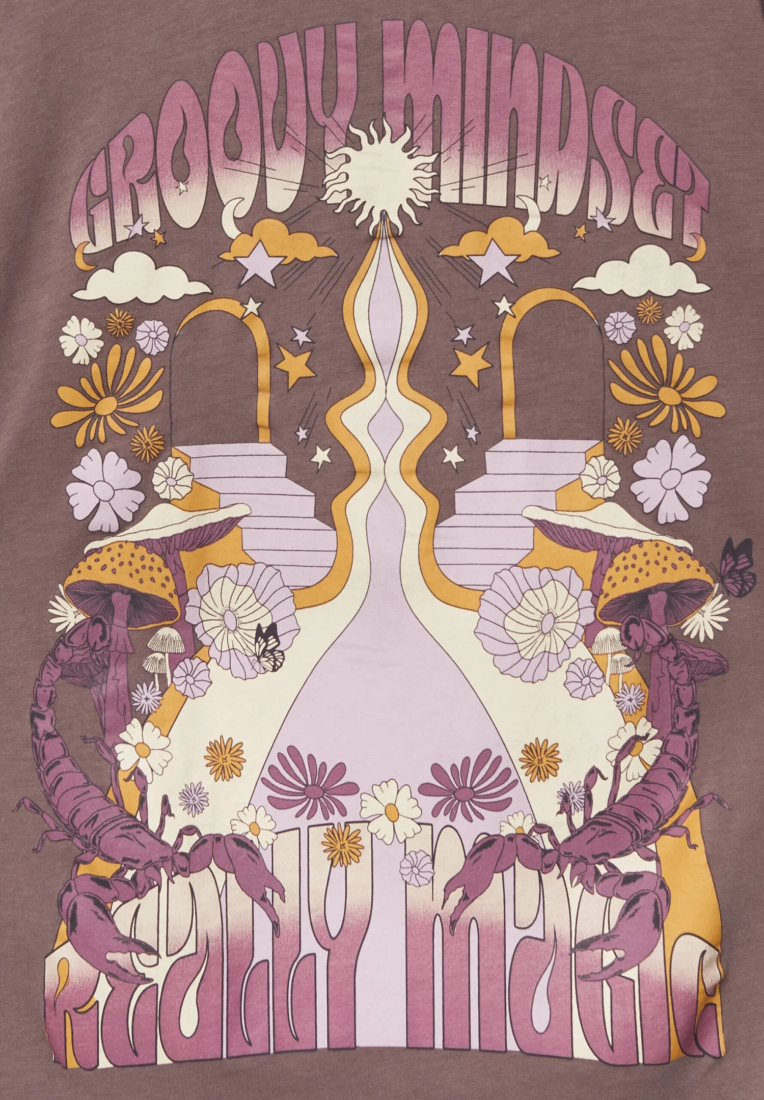 PULL & BEAR Short SleeveT-Shirt Con StampaBrown Donna T-shirt E Top PUC21D2HB-O11 8 PULL & BEAR Short SleeveT-Shirt Con StampaBrown Donna T-shirt E Top PUC21D2HB-O11 - immagine 6