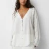 PULL & BEAR Rustic - Camicetta - White -Pull & Bear b08739020b724c70b6f150a8fb1d81ad