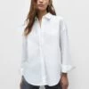 PULL & BEAR Basic-Popelin - Camicia - White -Pull & Bear b110a3061c81457894d4d63267e97a7d
