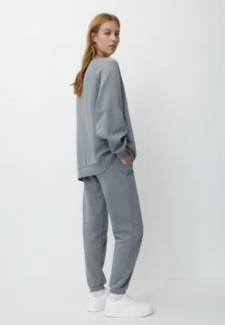 PULL & BEAR Faded - Felpa - Light Grey -Pull & Bear b1a5f495e0694757b2b2019e407fd5a2