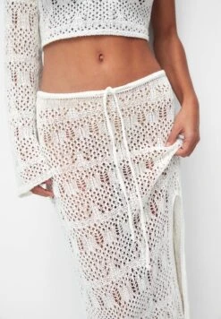 PULL & BEAR Crochet MidiGonna A TubinoBeige Donna Gonne PUC21B0J9-B11 -Pull & Bear b270e83643434611a8b6bed7b67002e6