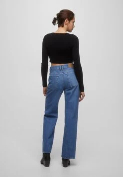 PULL & BEAR Cropped MaglioneMottled Black Donna Maglieria PUC21I0MU-Q11 -Pull & Bear b32971c80fd548cb97b63485a0d56b1f