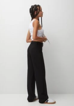 PULL & BEAR With Seam DetailPantaloniBlack Donna Pantaloni PUC21A0LL-Q11 -Pull & Bear b3afb3f457604efbbc635eb99e482cfe