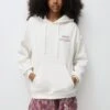 PULL & BEAR Slogan Felpa Con CappuccioBeige Donna Felpe PUC21J11C-B11 -Pull & Bear b41cdcdd118d418f981212fa5187a015