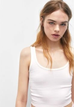 PULL & BEAR Striped Maglia Del PigiamaPink Donna Intimo Notte E Loungewear PUC81Q005-J11 -Pull & Bear b48f07be5eab44afbf6534c7ed9c7bb1