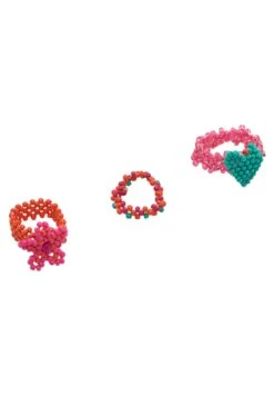 PULL & BEAR Pack 3 BeadAnelloLilac Donna Gioielli PUC51L0FB-I11 -Pull & Bear b5129a4caaf74f1d844822b927ddf2e6