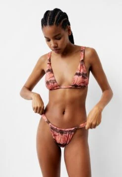 PULL & BEAR Wide Strap - Bikini Pezzo Sotto - Pink -Pull & Bear b5dedcc528e8407f834254941b70de97