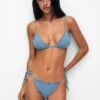 PULL & BEAR WavyBikini Pezzo SopraBlue Donna Moda Mare PUC81J02X-K11