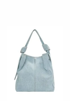 PULL & BEAR SHOPPER - Borsa A Mano - Blue Denim