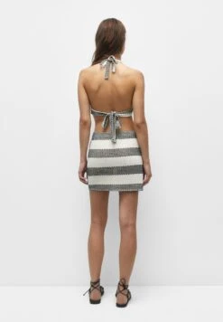 PULL & BEAR Crochet-CropTopBeige Donna Camicie E Bluse PUC21E10Z-B11 -Pull & Bear b80bfe25dc6b4266a1c5e85c3451dddc