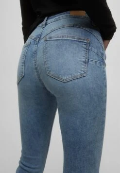 PULL & BEAR Push Up Jeans Skinny FitStone Blue Denim Donna Jeans PUC21N0K1-K13 -Pull & Bear b8a27cdc8b994690abe975aea259d8b9