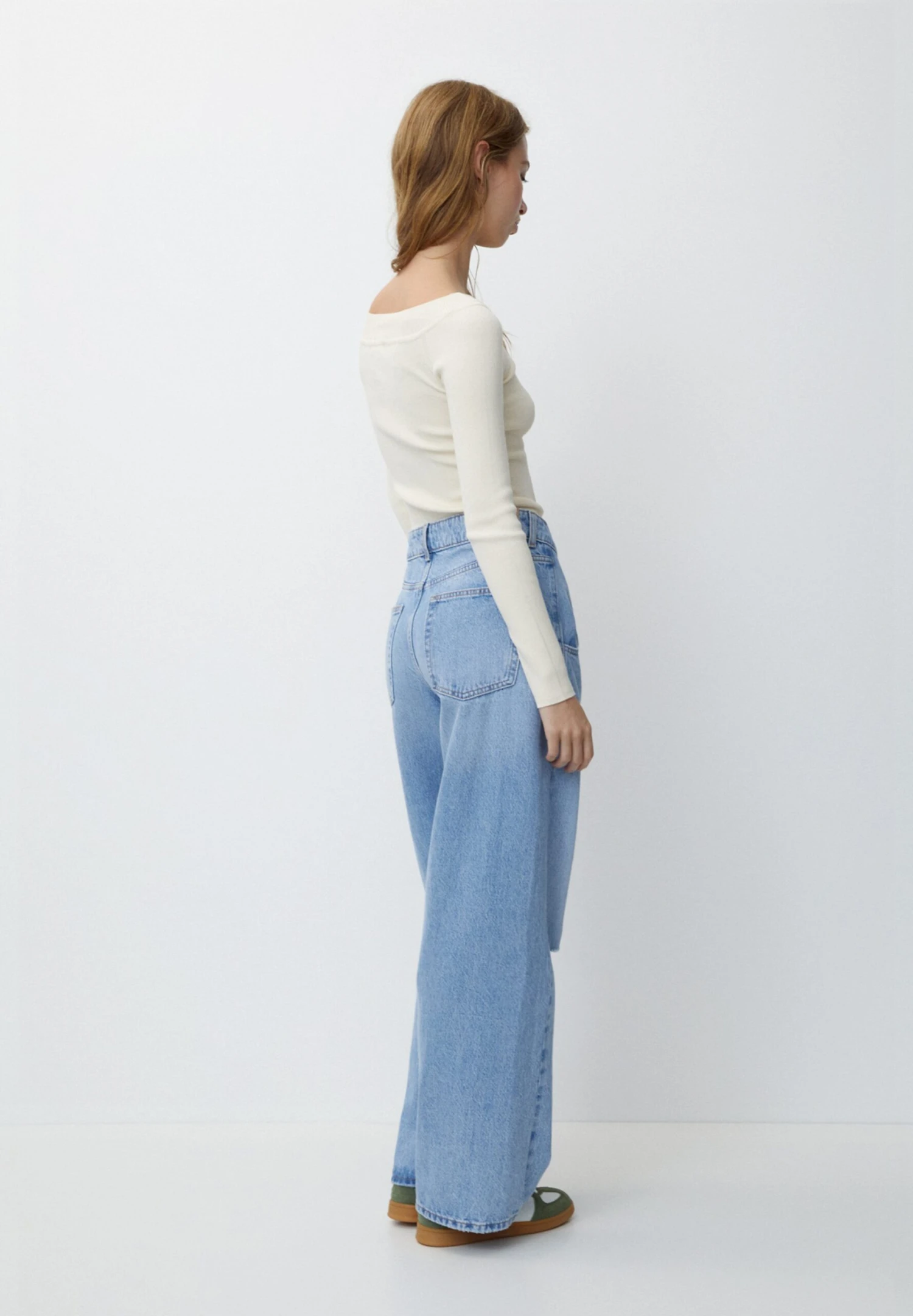 PULL & BEAR Boat NeckMaglioneBeige Donna Maglieria PUC21I0ON-B11 5 PULL & BEAR Boat NeckMaglioneBeige Donna Maglieria PUC21I0ON-B11 - immagine 3