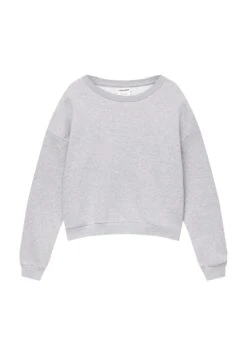 PULL & BEAR Round NeckFelpaGrey Donna Felpe PUC21J110-C11 -Pull & Bear b9de3cd144174f6faed02572003c038e