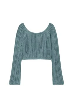 PULL & BEAR Off-The-Shoulder MaglioneMint Donna Maglieria PUC21D2H1-M11 -Pull & Bear ba754720152f4ee5ac79ba76fae5f1c2
