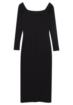 PULL & BEAR Ribbed Off-The-ShoulderVestito Di MaglinaBlack Donna Vestiti PUC21C16O-Q11 -Pull & Bear bade7c52152d49be92e4d866aabe5610