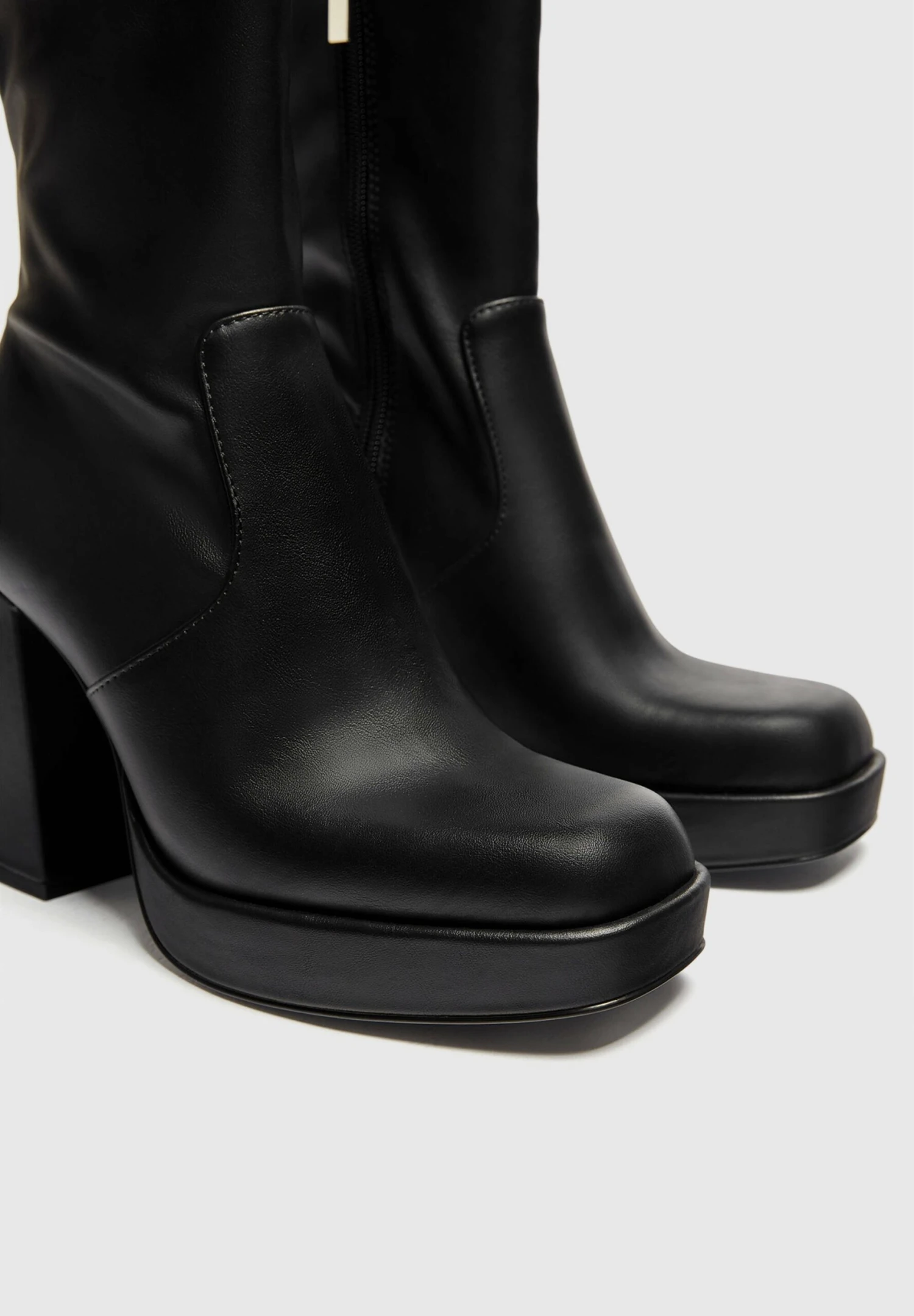 PULL & BEAR Stretch - Stivaletti Con Tacco - Black 8 PULL & BEAR Stretch - Stivaletti Con Tacco - Black - immagine 6