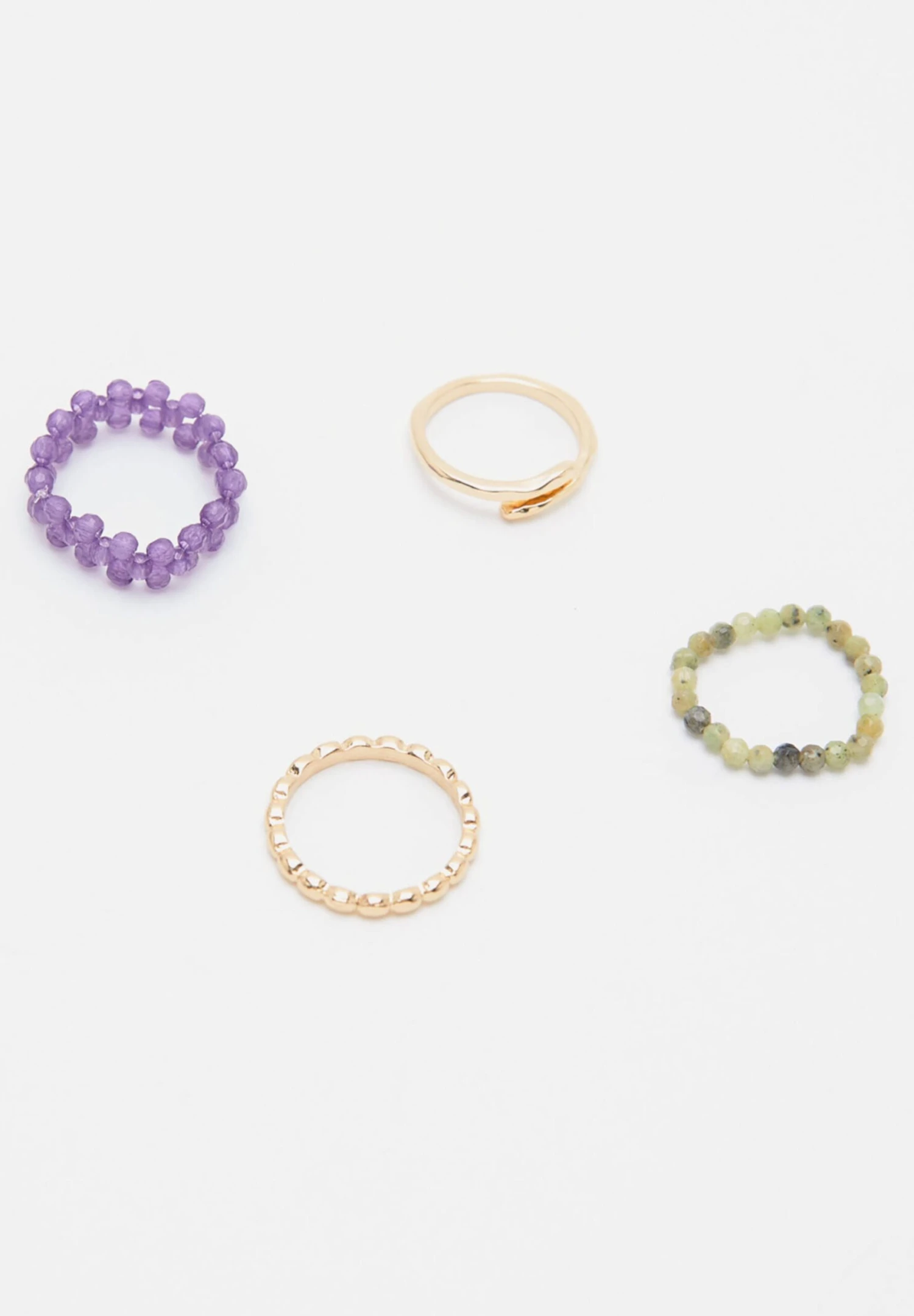 PULL & BEAR 8-PackAnelloGold Coloured Donna Gioielli PUC51L0EZ-F11 5 PULL & BEAR 8-PackAnelloGold Coloured Donna Gioielli PUC51L0EZ-F11 - immagine 3