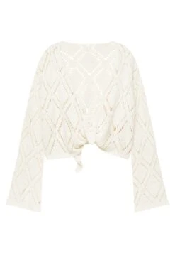 PULL & BEAR Open Knotted CardiganSand Donna Maglieria PUC21I0OD-B11 -Pull & Bear bda05e5328394c83baed6135729a9805