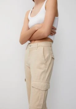 PULL & BEAR Pocket Pantaloni CargoOchre Donna Pantaloni PUC21A0SC-O12 -Pull & Bear bf83a2695faf42fcaa06166f0cbfc74b