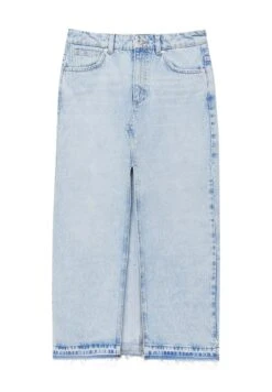 PULL & BEAR Long - Gonna Lunga - Stone Blue Denim -Pull & Bear bfa2aabbeb54479fb16b7c018dccc1d6