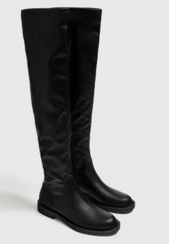 PULL & BEAR StretchyStivali Sopra Il GinocchioBlack Donna Stivali PUC11A0JE-Q11 10 PULL & BEAR StretchyStivali Sopra Il GinocchioBlack Donna Stivali PUC11A0JE-Q11 -Pull & Bear c22f2034dbd5441f8f02f8e087e9e2c0