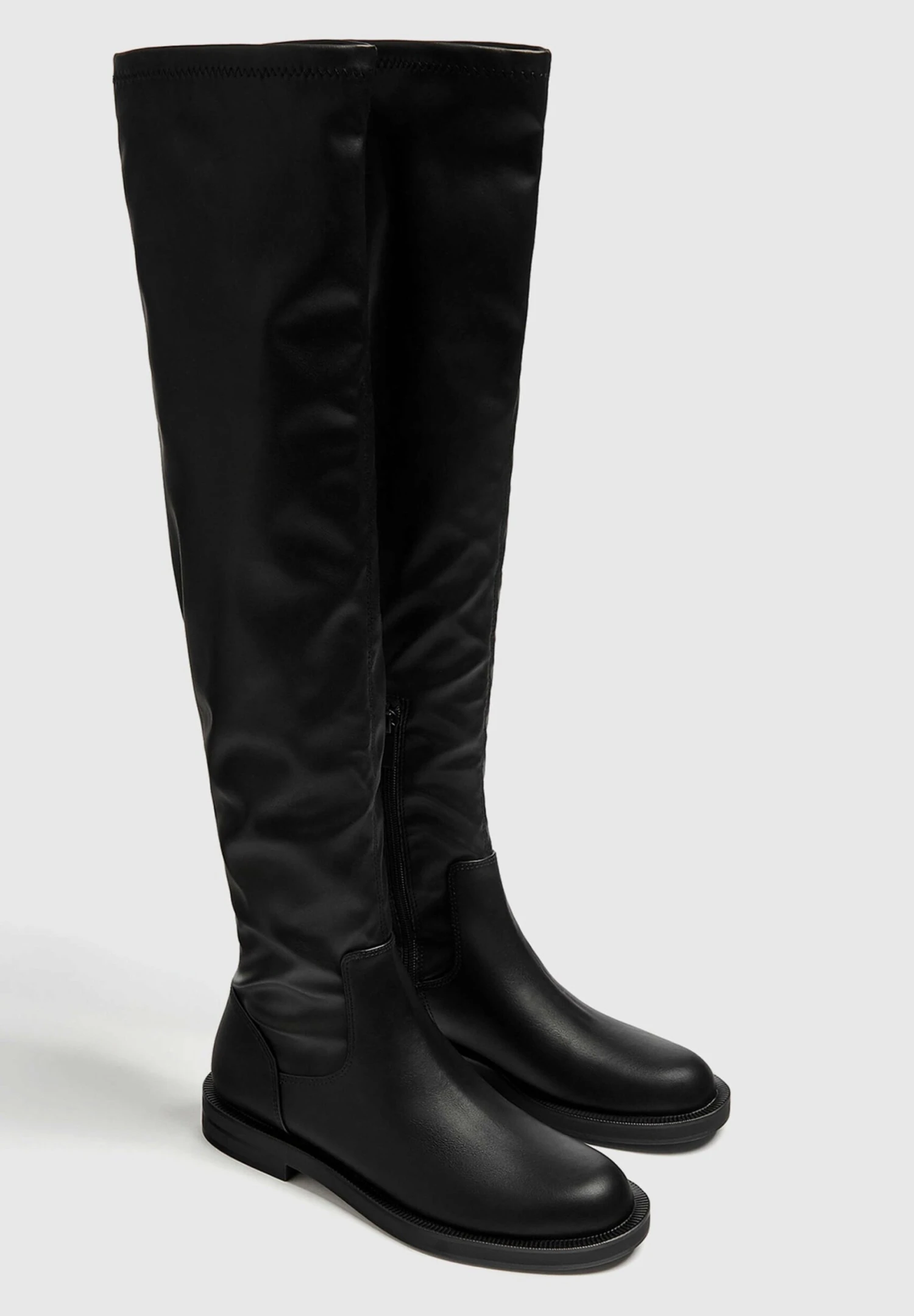 PULL & BEAR StretchyStivali Sopra Il GinocchioBlack Donna Stivali PUC11A0JE-Q11 5 PULL & BEAR StretchyStivali Sopra Il GinocchioBlack Donna Stivali PUC11A0JE-Q11 - immagine 3