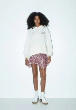 PULL & BEAR Slogan Felpa Con CappuccioBeige Donna Felpe PUC21J11C-B11 -Pull & Bear c33e277900bc4275bcbcece3c72ef8db