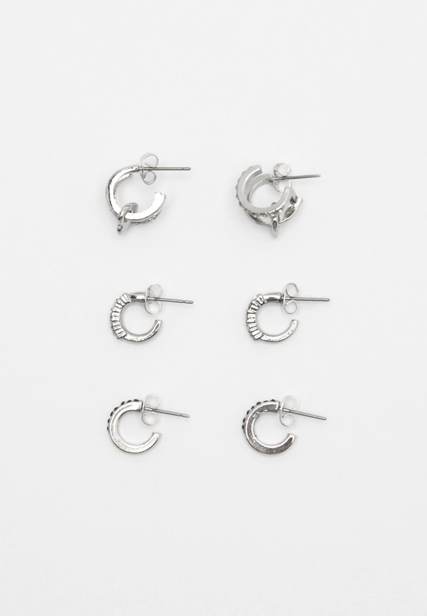 PULL & BEAR 9-Pack Of CrossOrecchiniSilver Coloured Donna Gioielli PUC51L0H8-D11 4 PULL & BEAR 9-Pack Of CrossOrecchiniSilver Coloured Donna Gioielli PUC51L0H8-D11 - immagine 2