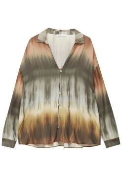 PULL & BEAR Tie-DyeCamiciaOchre Donna Camicie E Bluse PUC21E12K-O12 -Pull & Bear c369bf0adb4a46a9a1df987bcc4ce05a