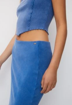 PULL & BEAR Faded Midi- Gonna A Tubino - Blue -Pull & Bear c4b1f546c0994bad9b34568887b0b017