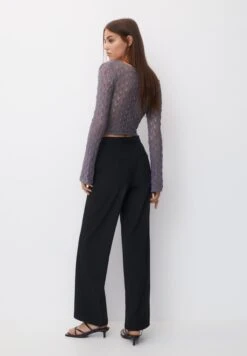 PULL & BEAR Front Knot-OpenMaglioneLilac Donna Maglieria PUC21I0OJ-I11 -Pull & Bear c507281dfcf647ee82713d7604b5ff68