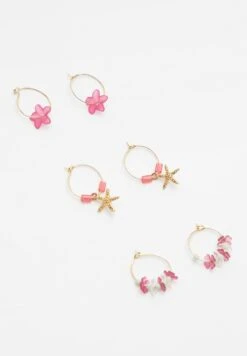 PULL & BEAR Pack Of 6 Pairs Of HoopOrecchiniGold Coloured Donna Gioielli PUC51L0D8-F11 -Pull & Bear c5e2955564294bbdb85d81b50275fd43