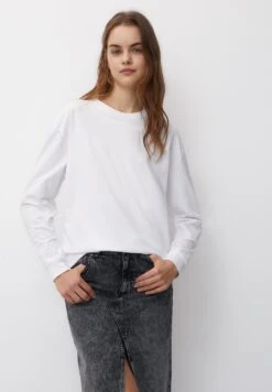 PULL & BEAR Maglietta A Manica LungaWhite Donna T-shirt E Top PUC21D2K5-A11