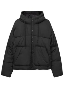 PULL & BEAR CroppedGiacca InvernaleBlack Donna Giacche E Blazer PUC21U0G6-Q11 12 PULL & BEAR CroppedGiacca InvernaleBlack Donna Giacche E Blazer PUC21U0G6-Q11 -Pull & Bear c8916767ca6c43df9042ee72aa668a04